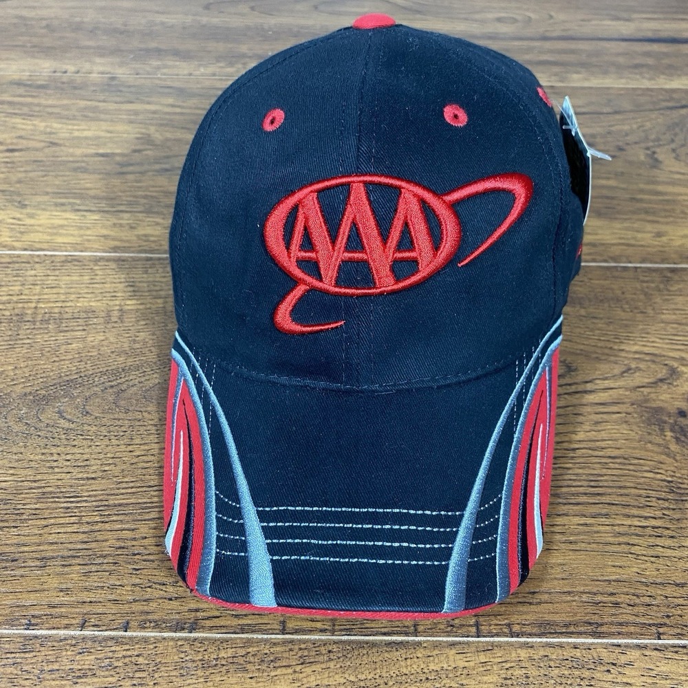 Mark Martin 6 AAA Roush Racing Checkered Flag Sports Hat NASCAR NWT Cap New